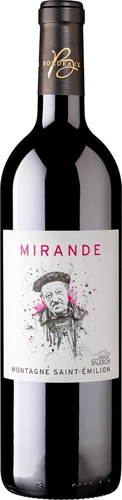 2024 Cuvée "Mirande" Montagne Saint Émilion AOP BIO