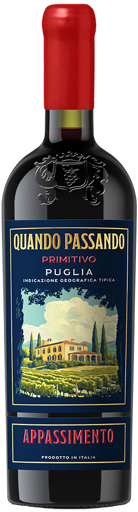 2024 Quando Passando Primitivo IGT Puglia Appassimento