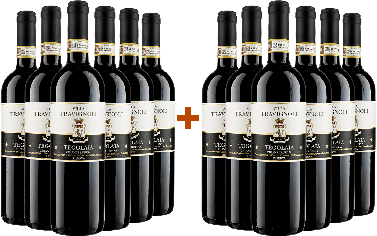 6+6 Paket Tegolaia Chianti Rufina Riserva DOCG