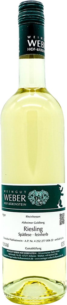 2021 Alsheimer Goldberg Riesling Spätlese