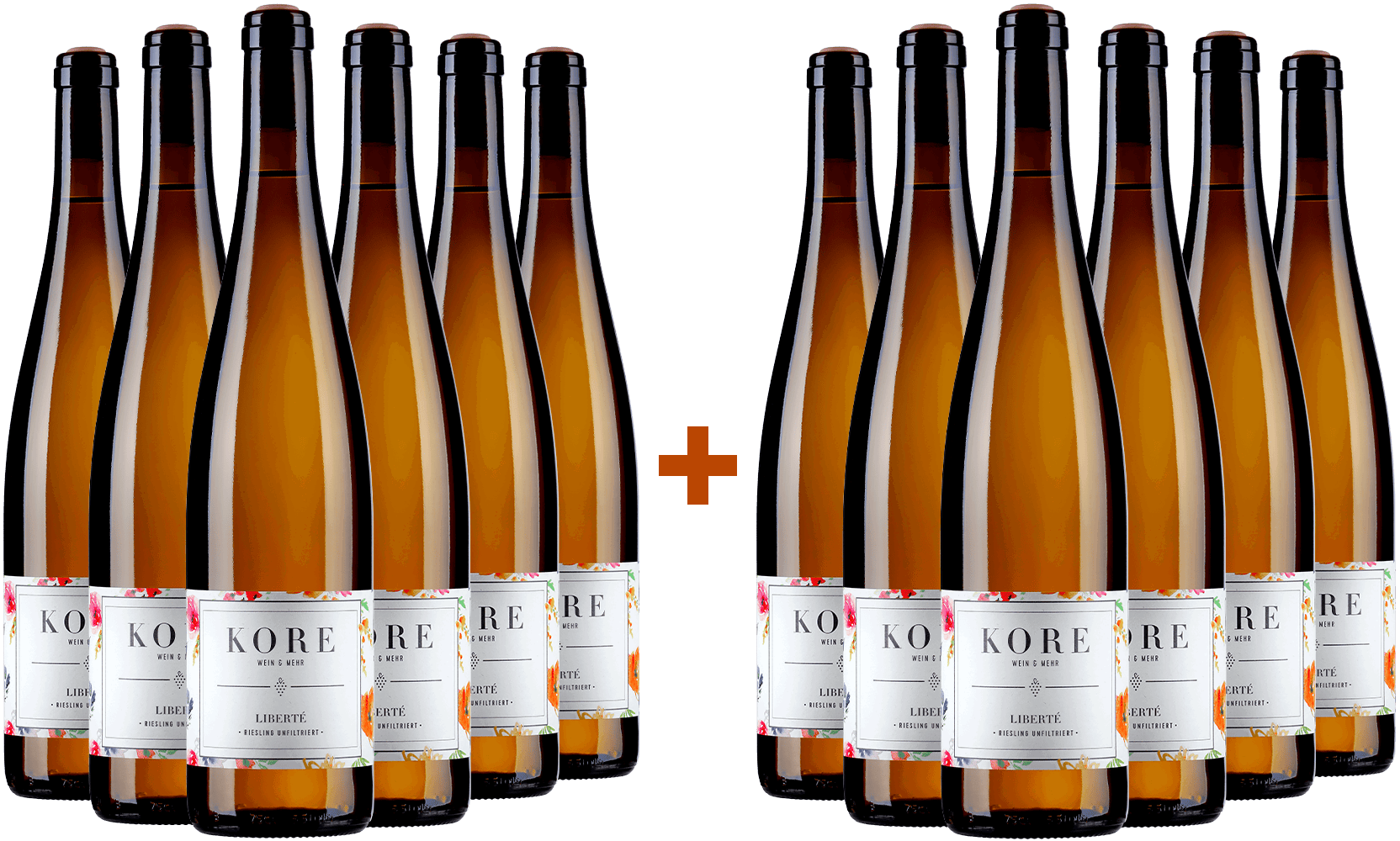 6+6 Paket Riesling "LIBERTÉ" unflitriert BIO