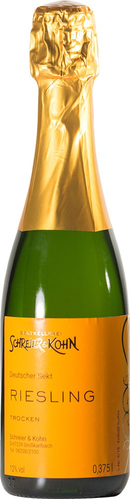 Hausmarke Riesling Sekt 0,375 L