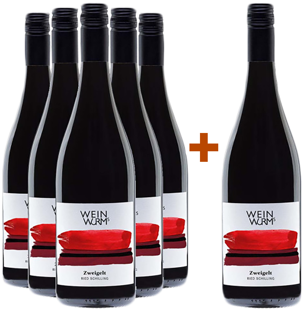 5+1 Ried Schilling "Glücksmoment" Zweigelt trocken