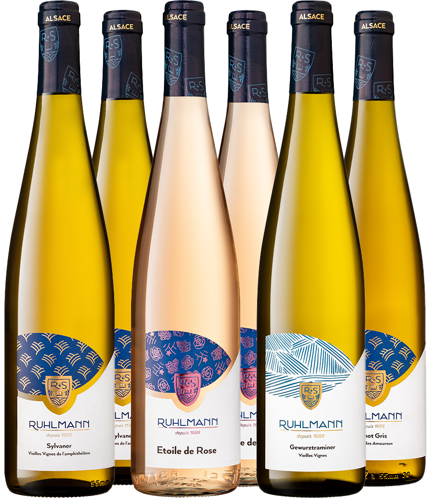 Elsass Lieblich Weinpaket Famille Ruhlmann-Schutz