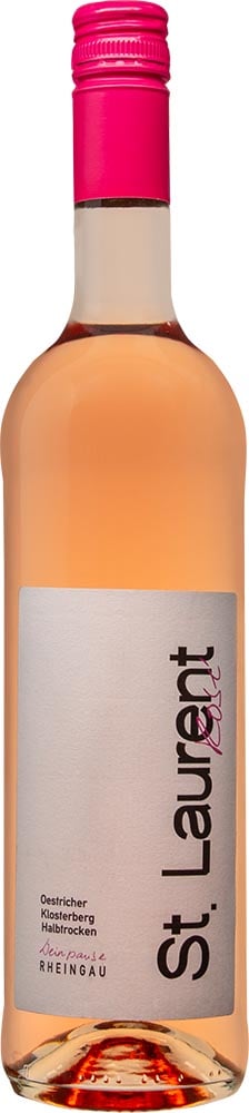 2022 Oestricher Klosterberg St. Laurent Rosè reflection