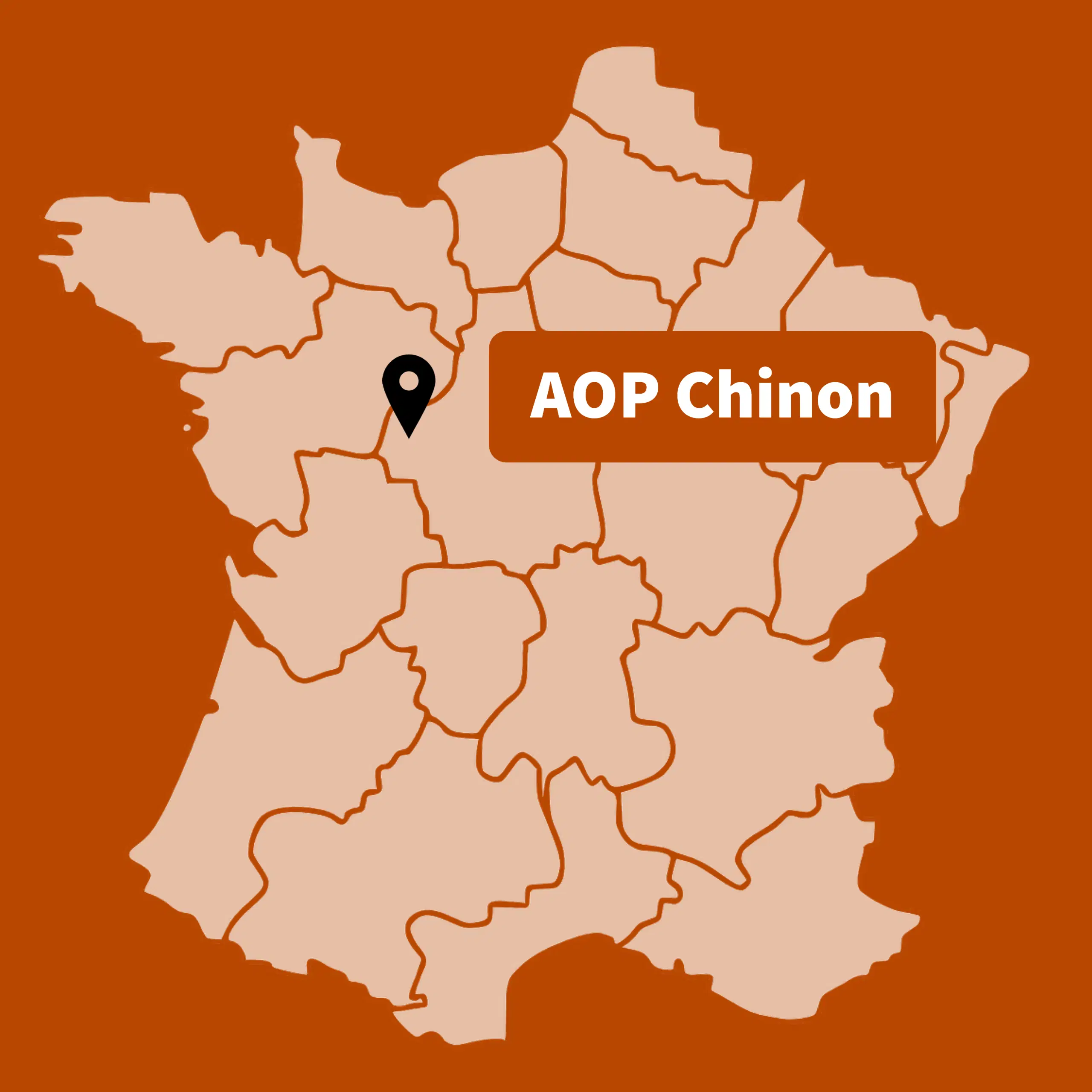Graphische Darstellung von AOP Chinon in Frankreich