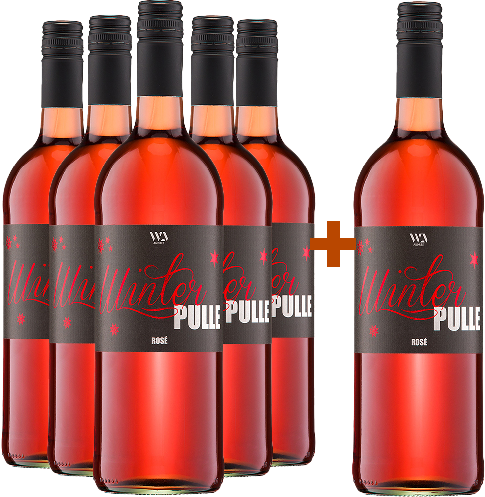 5+1 Winterpulle Glühwein rosé