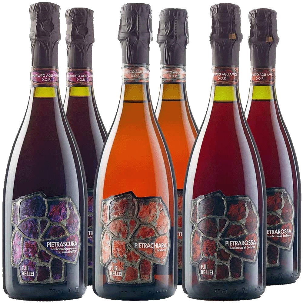 Pezzuoli Lambrusco PIETRA Kennenlern-Paket