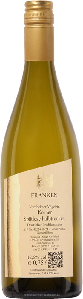 2023 Kerner Spätlese