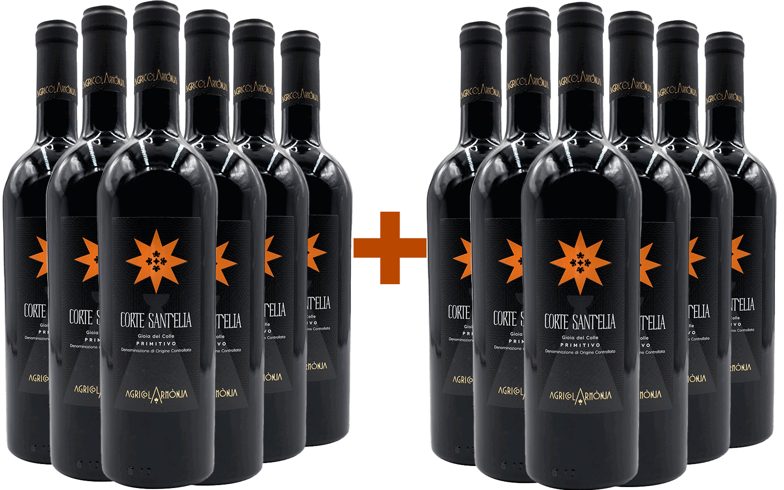 6+6 Paket Armònja Corte Sant'elia Gioia del Colle DOC