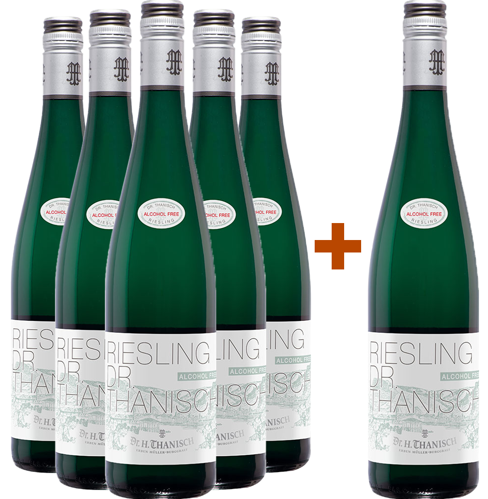 5+1 Paket Riesling alkoholfrei