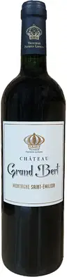 2022 Montagne Château Grand Bert Montagne Saint Emilion AOP