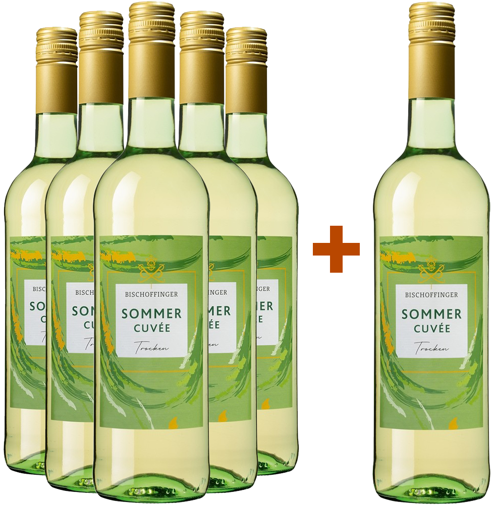 5+1 Paket "Sommer" Cuvée weiß trocken