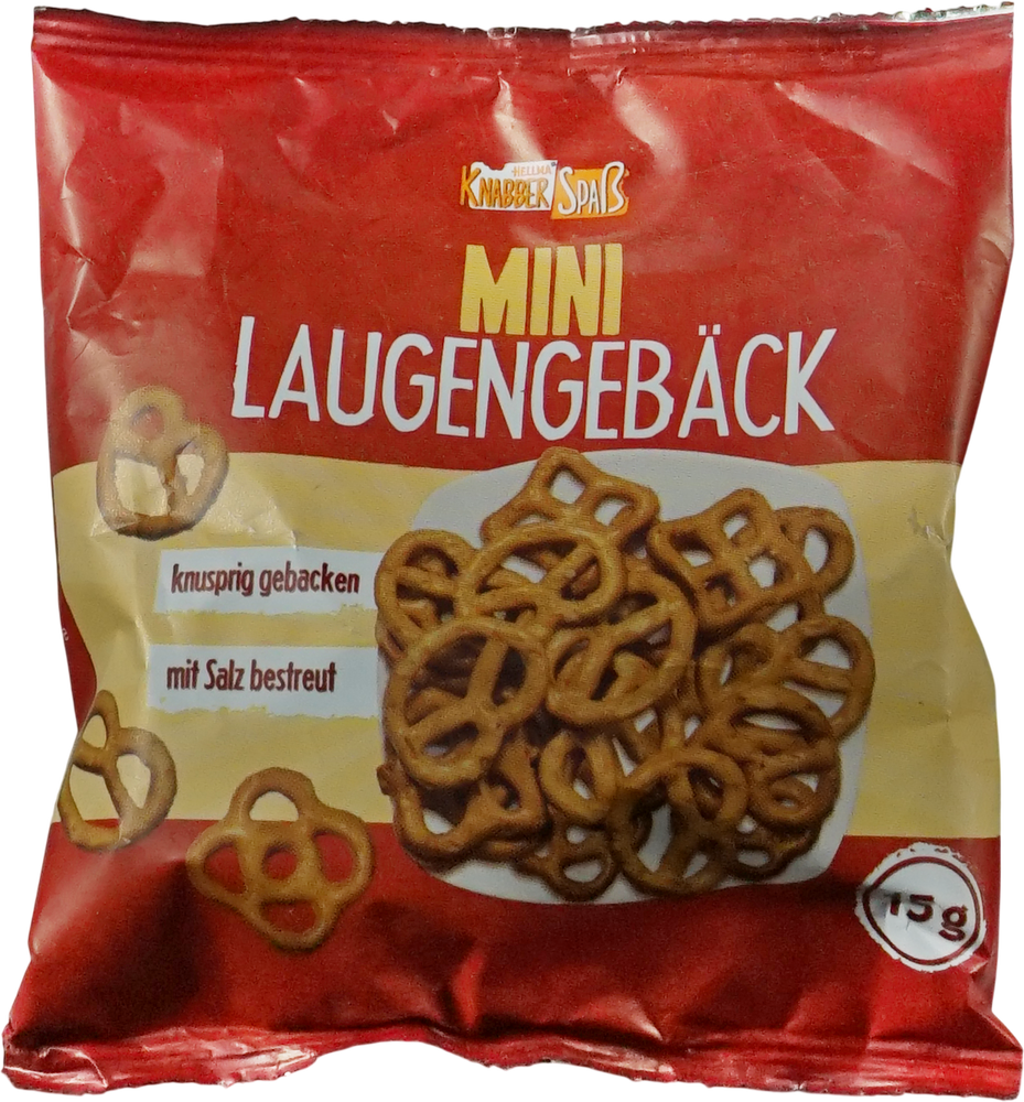 Knabberspaß Mini-Laugengebäck 0,1 L