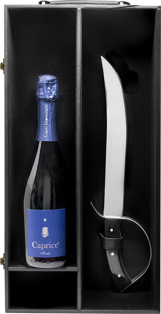2023 Spumante Caprice in Geschenkpackung mit Säbel
