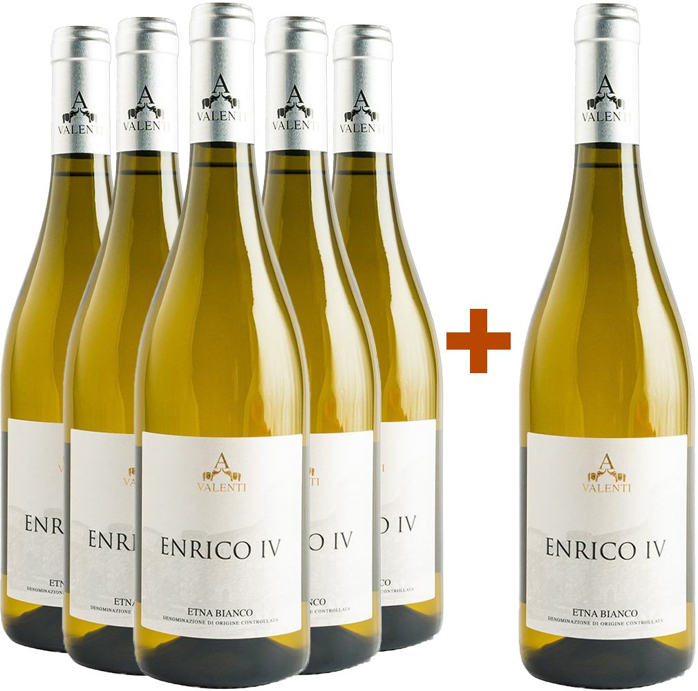 5+1 Paket Enrico IV Etna Bianco DOC