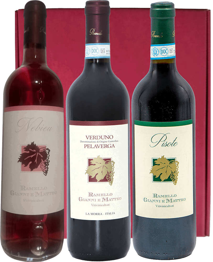 Box Degustazione Ramello Gianni & Matteo + Confezione Regalo
