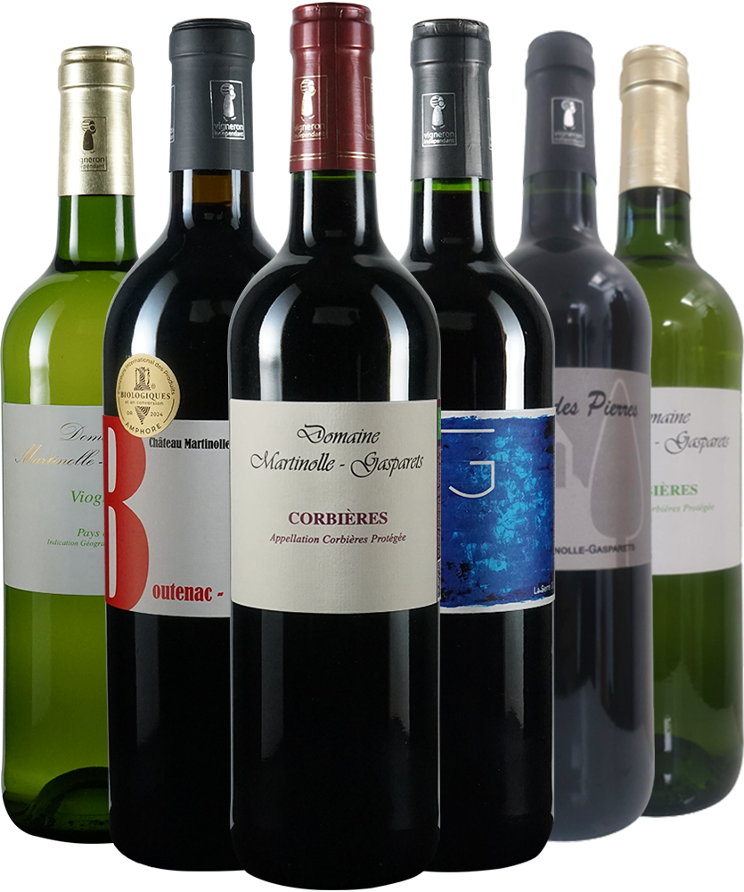 Domaine Martinolle-Gasparets Kennenlern-Paket BIO