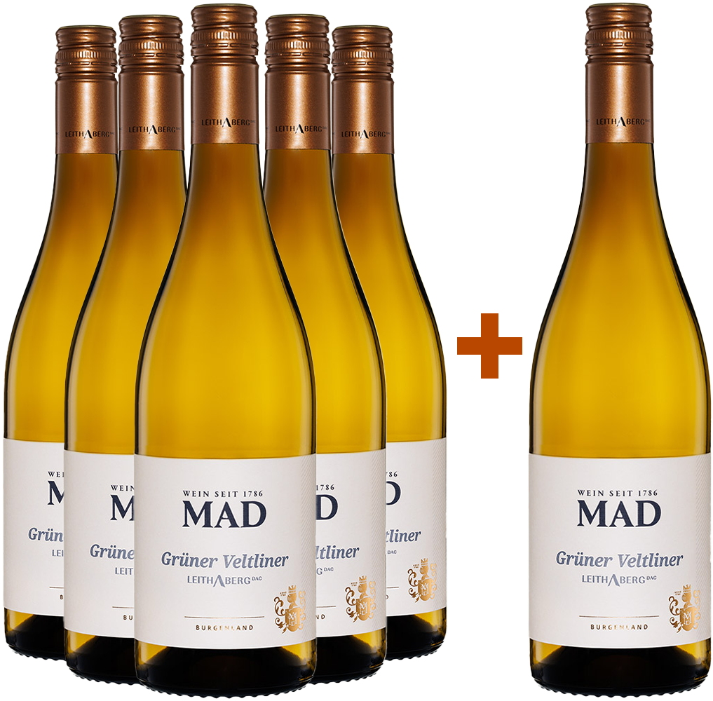 5+1 Paket Grüner Veltliner Leithaberg DAC trocken