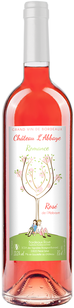 2023 Cuvée Romance de L’Abbaye Bordeaux AOP reflection