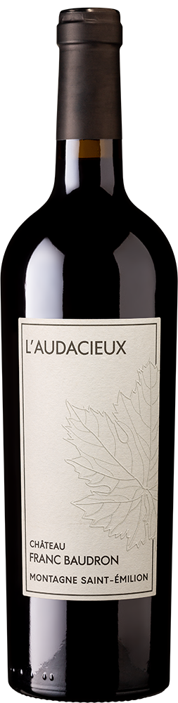 2020 L'Audacieux de Franc-Baudron Montagne-Saint-Emilion AOP BIO