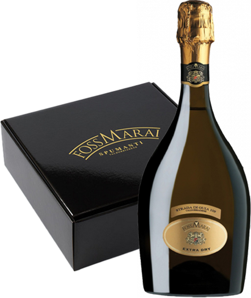 Strada di Guia 109 Valdobbiadene Prosecco Superiore DOCG in Geschenkpackung