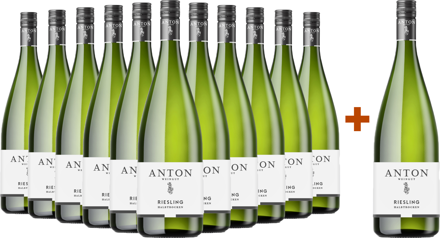 11+1 Paket 2025 Riesling 1,0 L halbtrocken