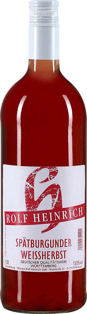 2024 Spätburgunder Weissherbst Qualitätswein 1,0 L