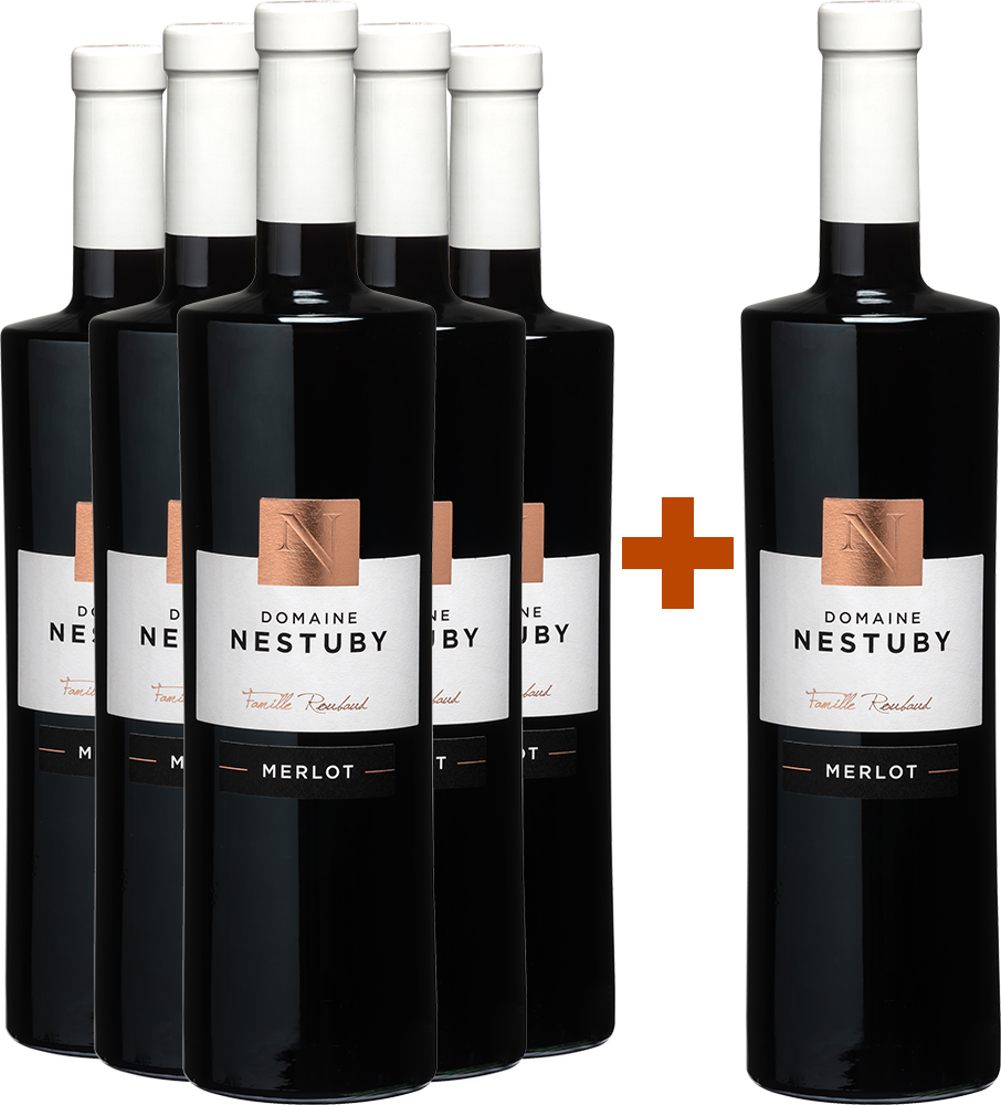 5+1 Paket Cuvée Merlot Rouge Var IGP