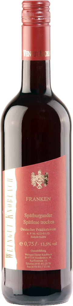 2020 Spätburgunder Spätlese