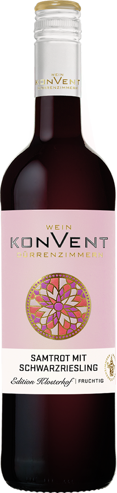 2024 Klosterhof Samtrot mit Schwarzriesling