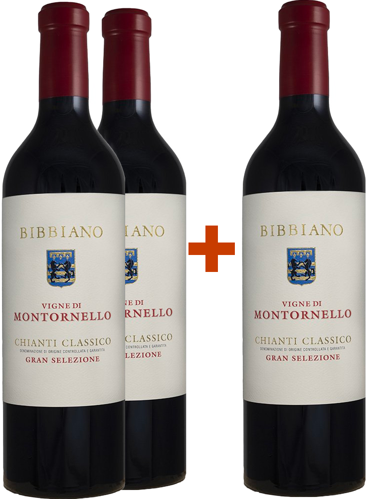 2+1 Paket Vigne di Montornello Chianti Classico Gran Selezione DOCG BIO