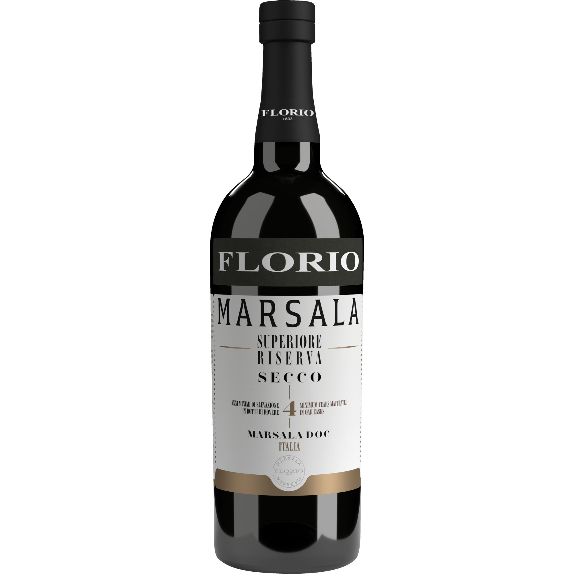 Florio Marsala Superiore Riserva Secco reflection