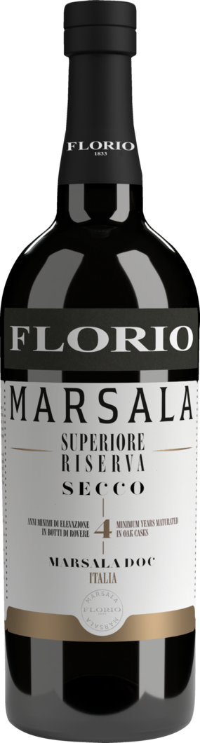 Florio Marsala Superiore Riserva Secco reflection
