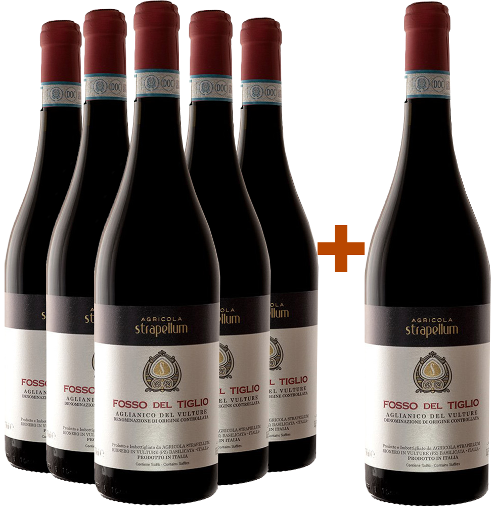 5+1 Paket Fosso del Tiglio Aglianico del Vulture DOC