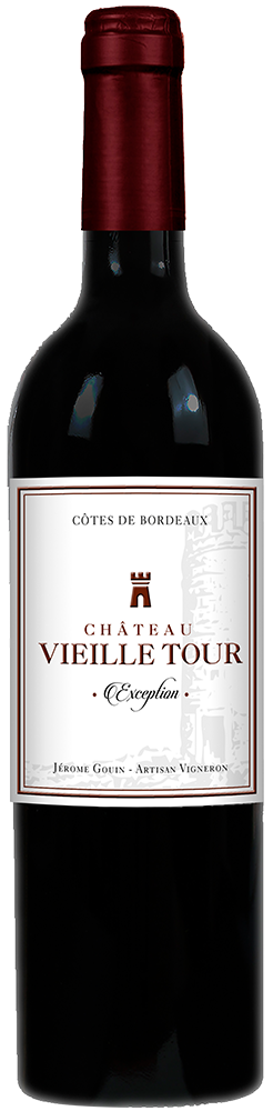 2022 Cuvée "Exception" Cadillac Côtes de Bordeaux AOP reflection