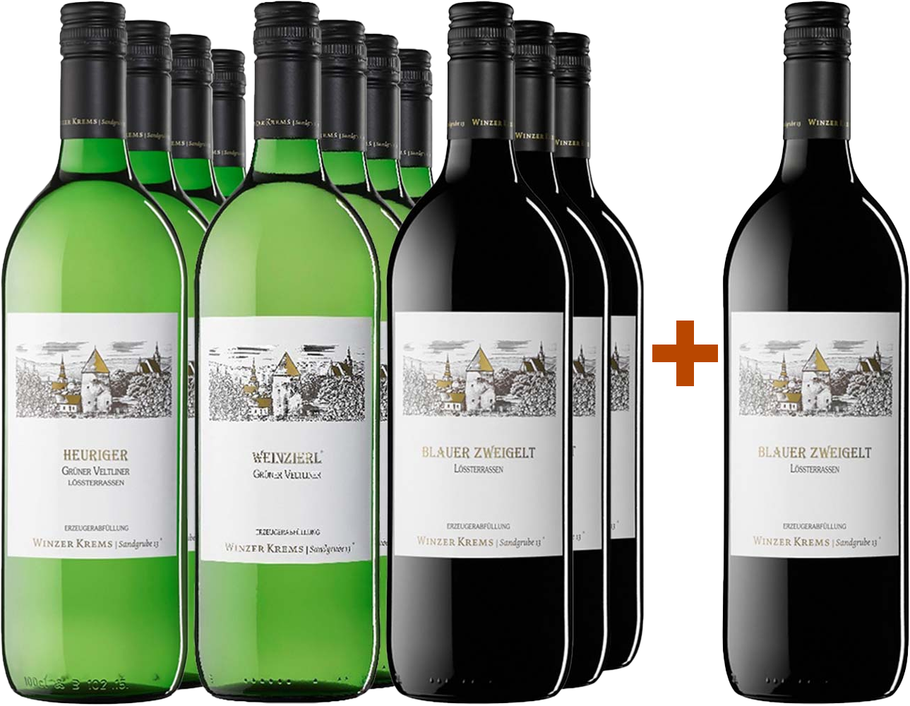 11+1 Winzer Krems 1,0ltr. Kennenlernpaket