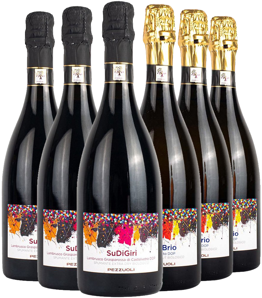 Pezzuoli Lambrusco Kennenlern-Paket BIO