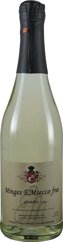 Minges EMsecco free weiß alkoholfrei >0,5% vol.
