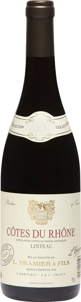 2023 Linteau Côtes du Rhône AOP reflection