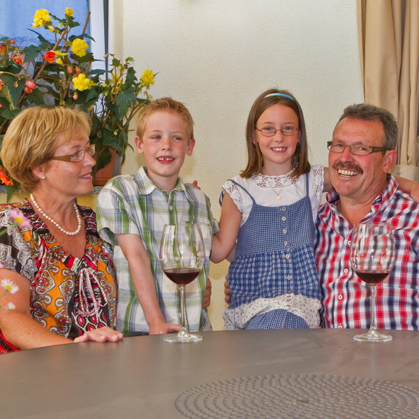 Hans-Jürgen, Annelie, Jörg und Andrea Theobald