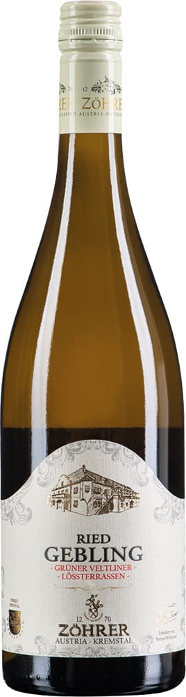 2021 Ried Gebling Grüner Veltliner reflection