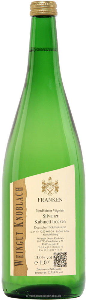 2024 Silvaner Kabinett 1,0 L