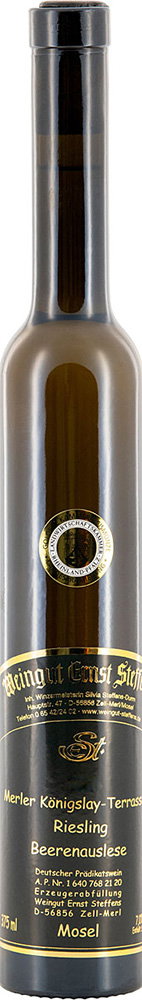 2019 Merler Königlay-Terrassen Riesling Beerenauslese Sonderflasche 0,375 L