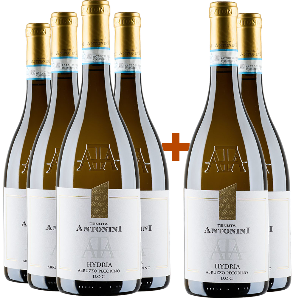 4+2 Paket Hydria Pecorino d'Abruzzo DOC
