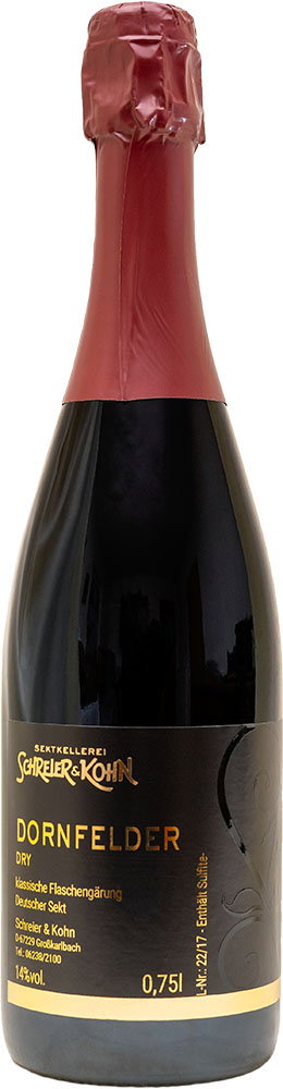 Dornfelder dry Sekt