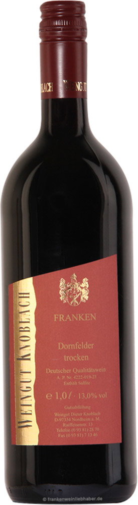 2025 Dornfelder 1,0 L