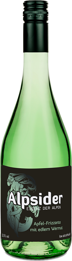 Alpsider Frizzante - Apfelcider mit Wermut reflection