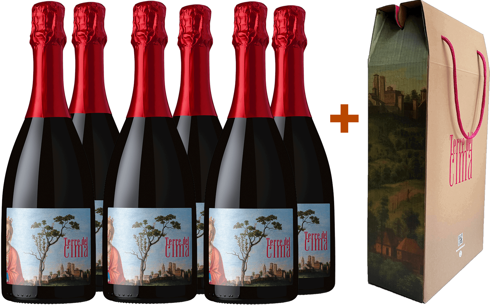 Conegliano Valdobbiadene Prosecco Superiore DOCG Paket+Geschenk