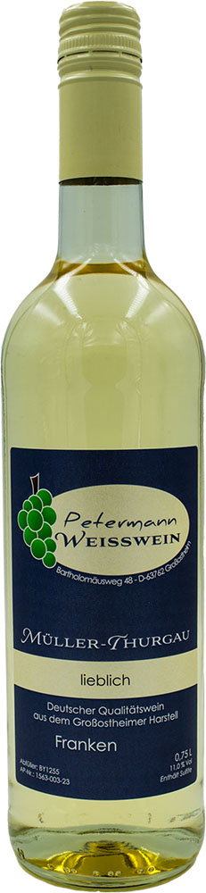 2023 Müller Thurgau